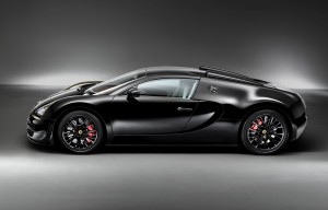 Legendary black beauty from Bugatti